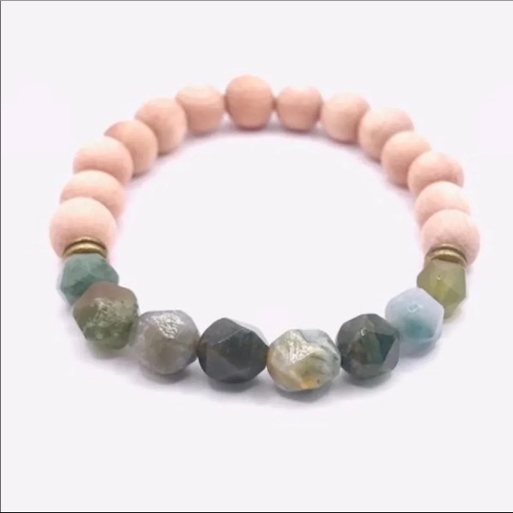 Handmade Essential Oil Lava Stone Diffuser Bracelet